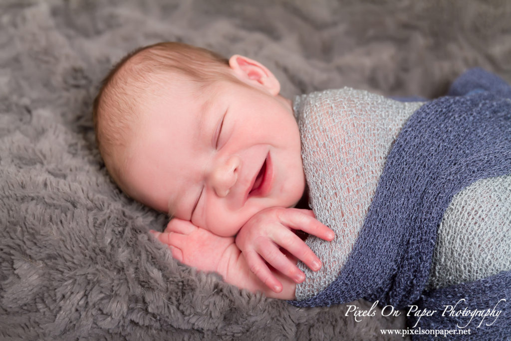 Pixels On Paper Wilkesboro NC Newborn Photographers Newborn Baby boy Tibbett portrait photo