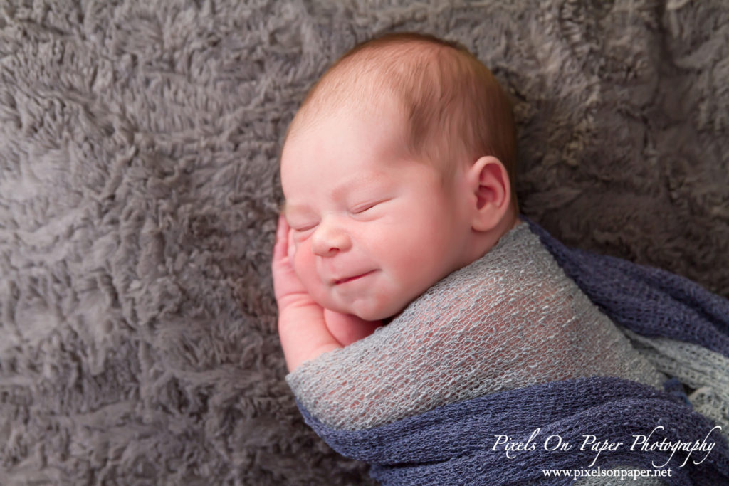 Pixels On Paper Wilkesboro NC Newborn Photographers Newborn Baby boy Tibbett portrait photo
