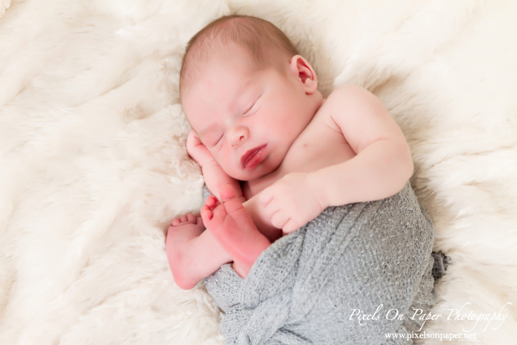 Pixels On Paper Wilkesboro NC Newborn Photographers Newborn Baby boy Tibbett portrait photo