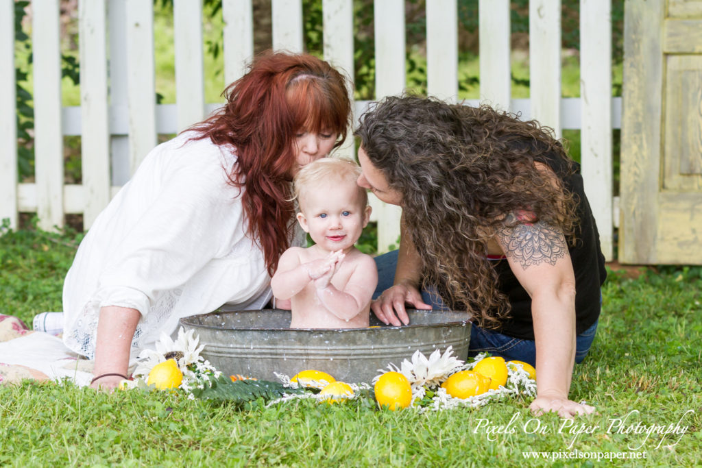 Pixels On Paper Photography Aryan One Year Cake Smash and Milk Bath Portrait Photo