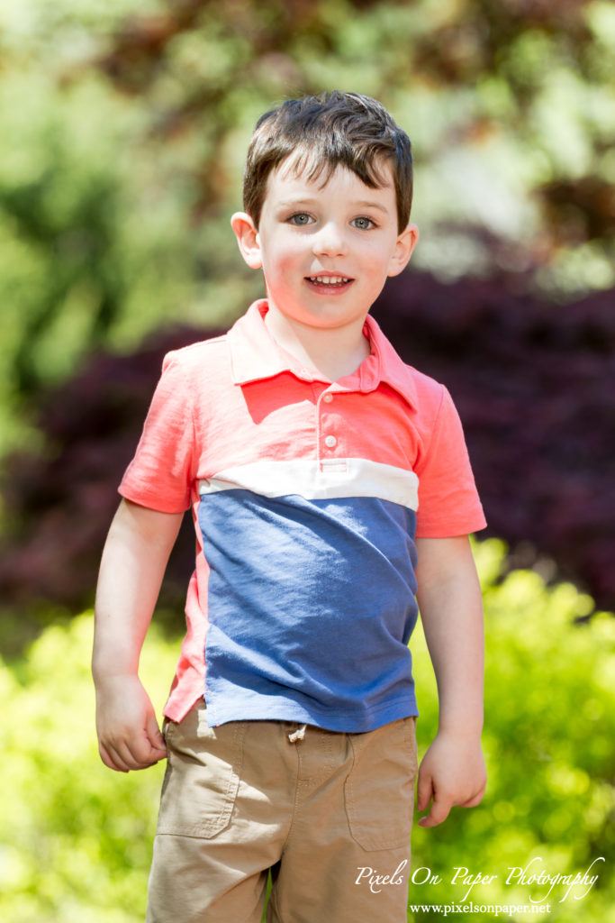 Pixels On Paper Photography Gavin's Four Year Outdoor Portrait Photo