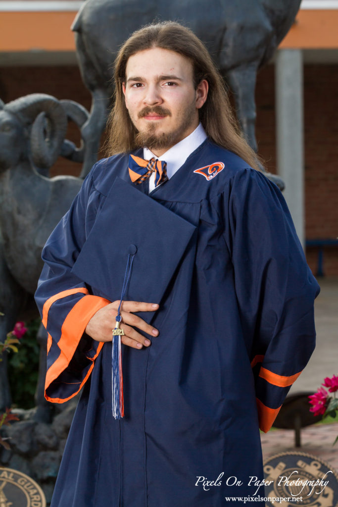 Pixels On Paper Wilkesboro NC Photographers David Starmount High School Senior Portrait Photo