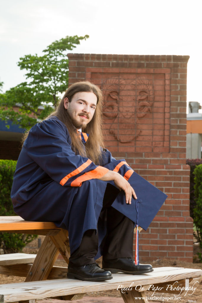 Pixels On Paper Wilkesboro NC Photographers David Starmount High School Senior Portrait Photo