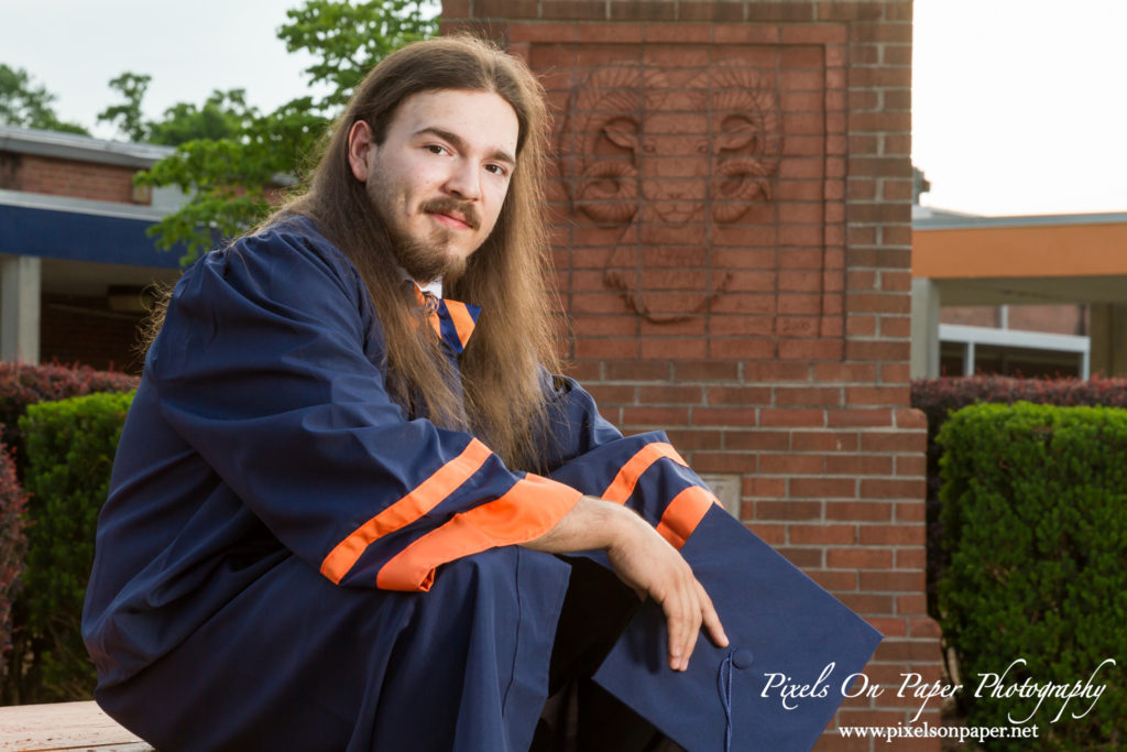 Pixels On Paper Wilkesboro NC Photographers David Starmount High School Senior Portrait Photo