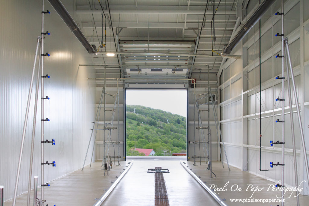 Pixels On Paper Commercial Photographer MBI constructed Beech Mountain NC Public Works Facility Photo