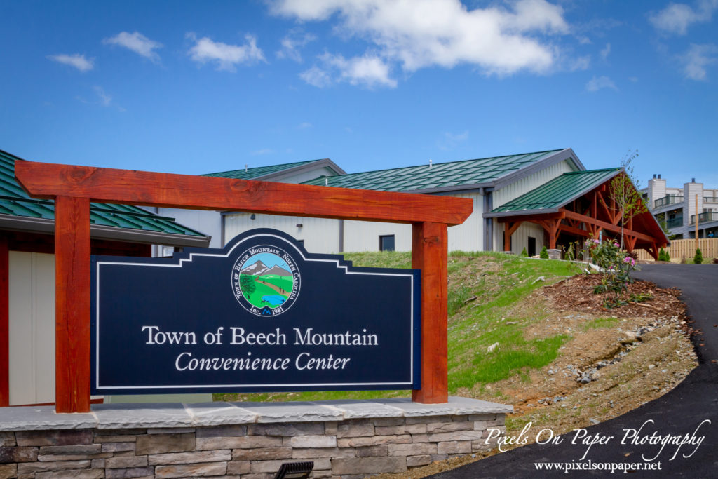 Pixels On Paper Commercial Photographer MBI constructed Beech Mountain NC Public Works Facility Photo