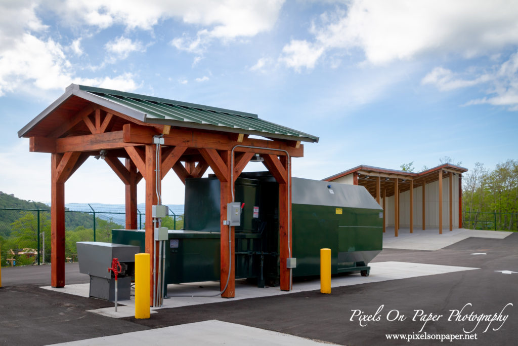 Pixels On Paper Commercial Photographer MBI constructed Beech Mountain NC Public Works Facility Photo