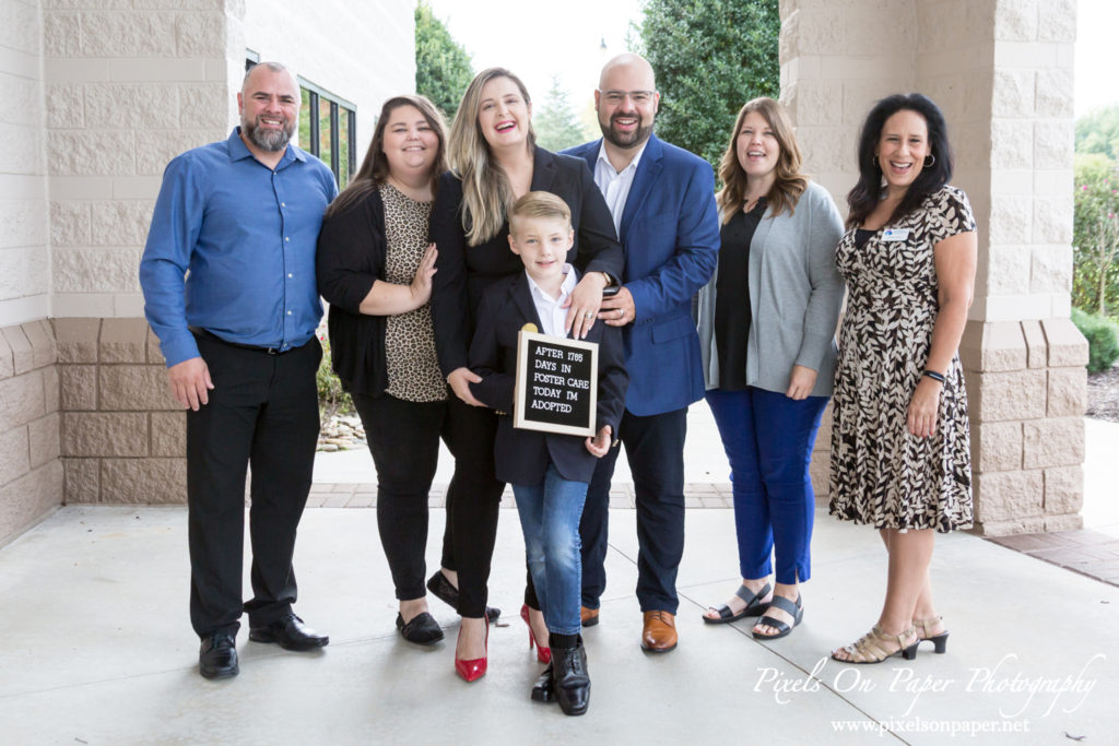 Rocha Family Adoption Day photos by Wilkesboro NC photographers Pixels On Paper photo