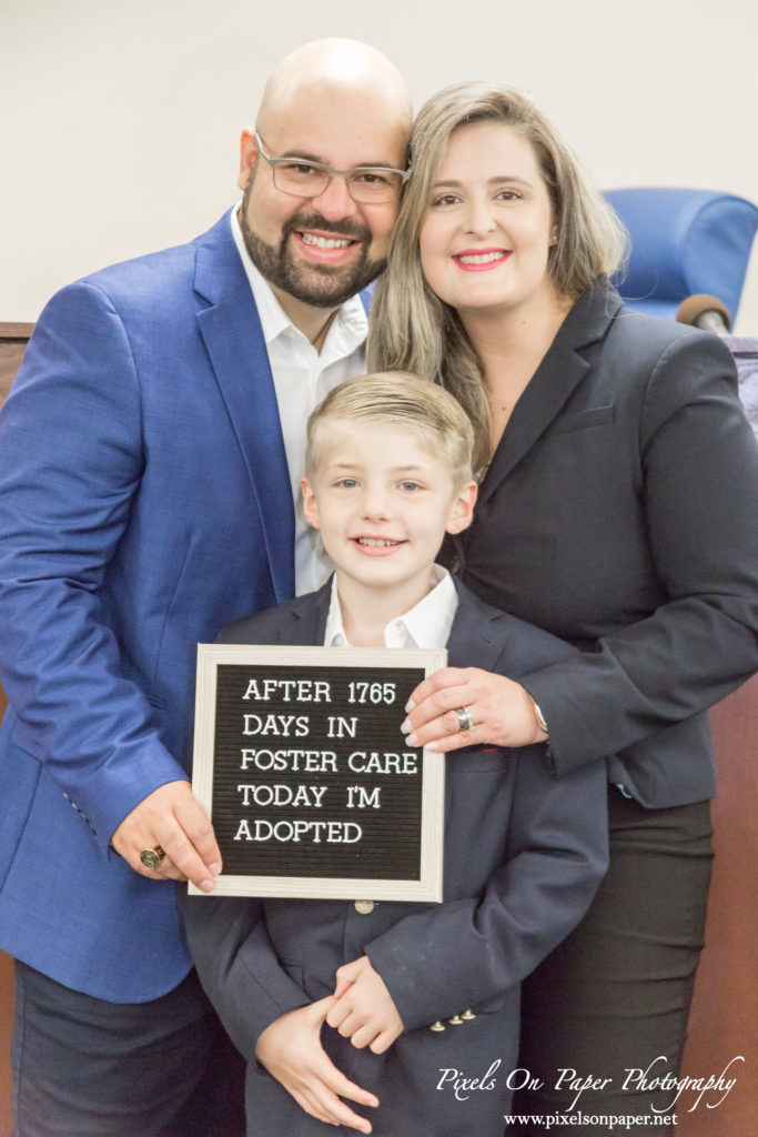 Rocha Family Adoption Day photos by Wilkesboro NC photographers Pixels On Paper photo