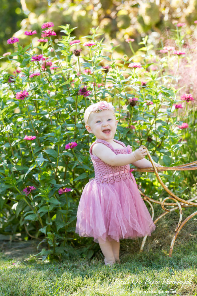 Triplett Family One Year outdoor portraits and studio cake smash photos by Pixels On Paper Wilkesboro NC photo