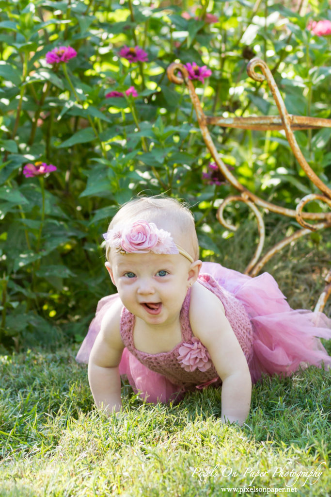 Triplett Family One Year outdoor portraits and studio cake smash photos by Pixels On Paper Wilkesboro NC photo