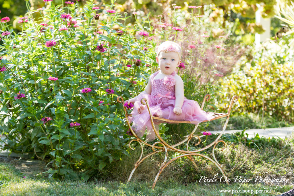 Triplett Family One Year outdoor portraits and studio cake smash photos by Pixels On Paper Wilkesboro NC photo