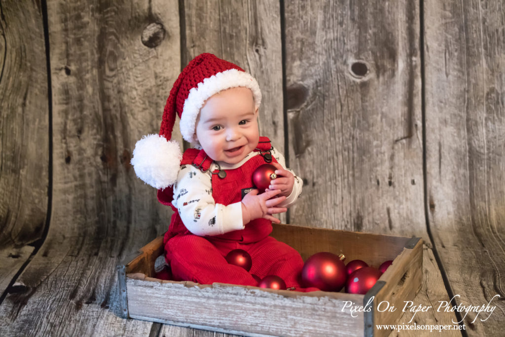 Tibbett Six Months Baby boy portrait photos by Pixels On Paper Wilkesboro NC Photographers Photo