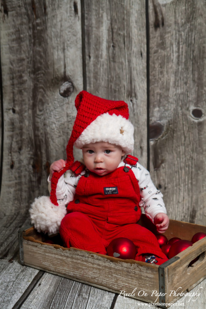 Tibbett Six Months Baby boy portrait photos by Pixels On Paper Wilkesboro NC Photographers Photo