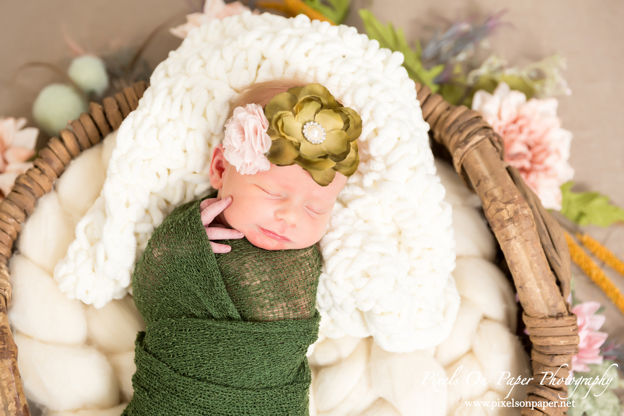 Pixels On Paper newborn photographers. Wilkesboro NC portrait studio baby photo