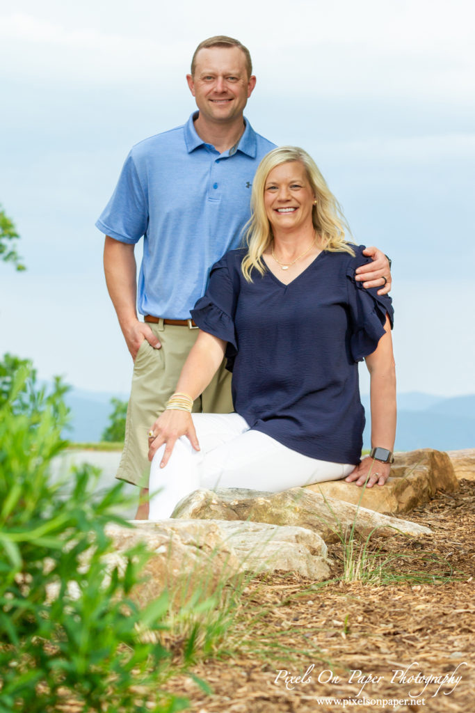 Pixels On Paper Blowing Rock NC Meade Family Outdoor Family Portrait Photo