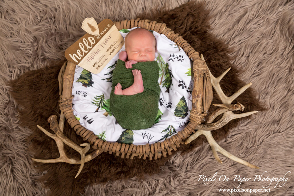 pixels on paper photography baby boy holten newborn studio photo