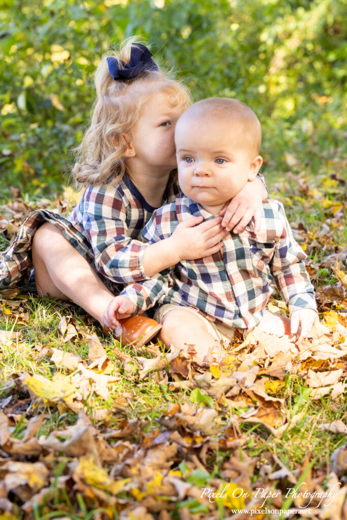 pixels on paper photography baby boy holten six months outdoor portrait photo