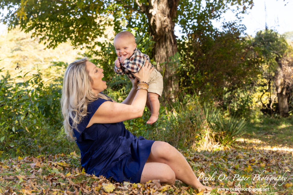 pixels on paper photography baby boy holten six months outdoor portrait photo