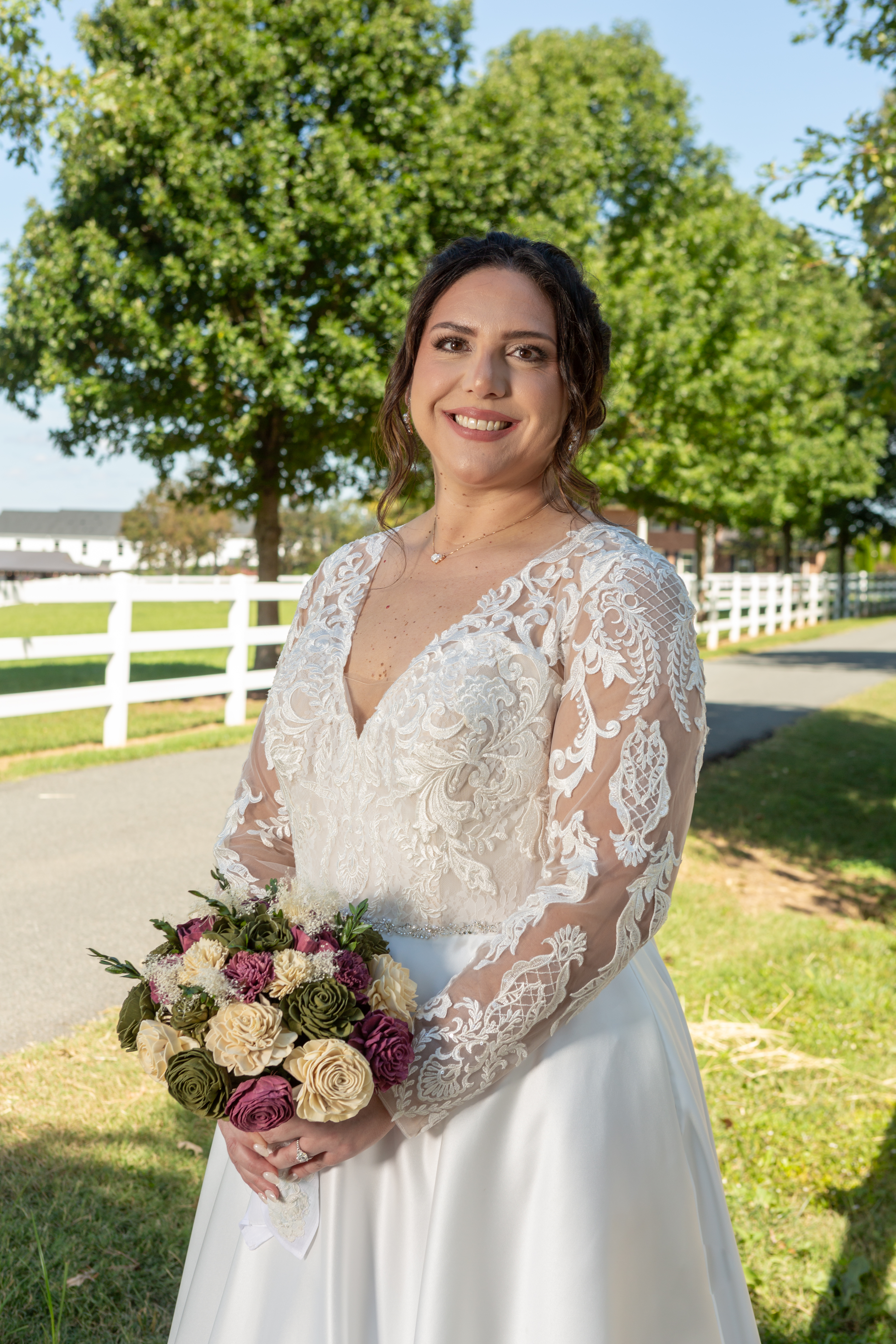 Katie Russo Pleasant Grove Farm outdoor horse run bridal portrait photo