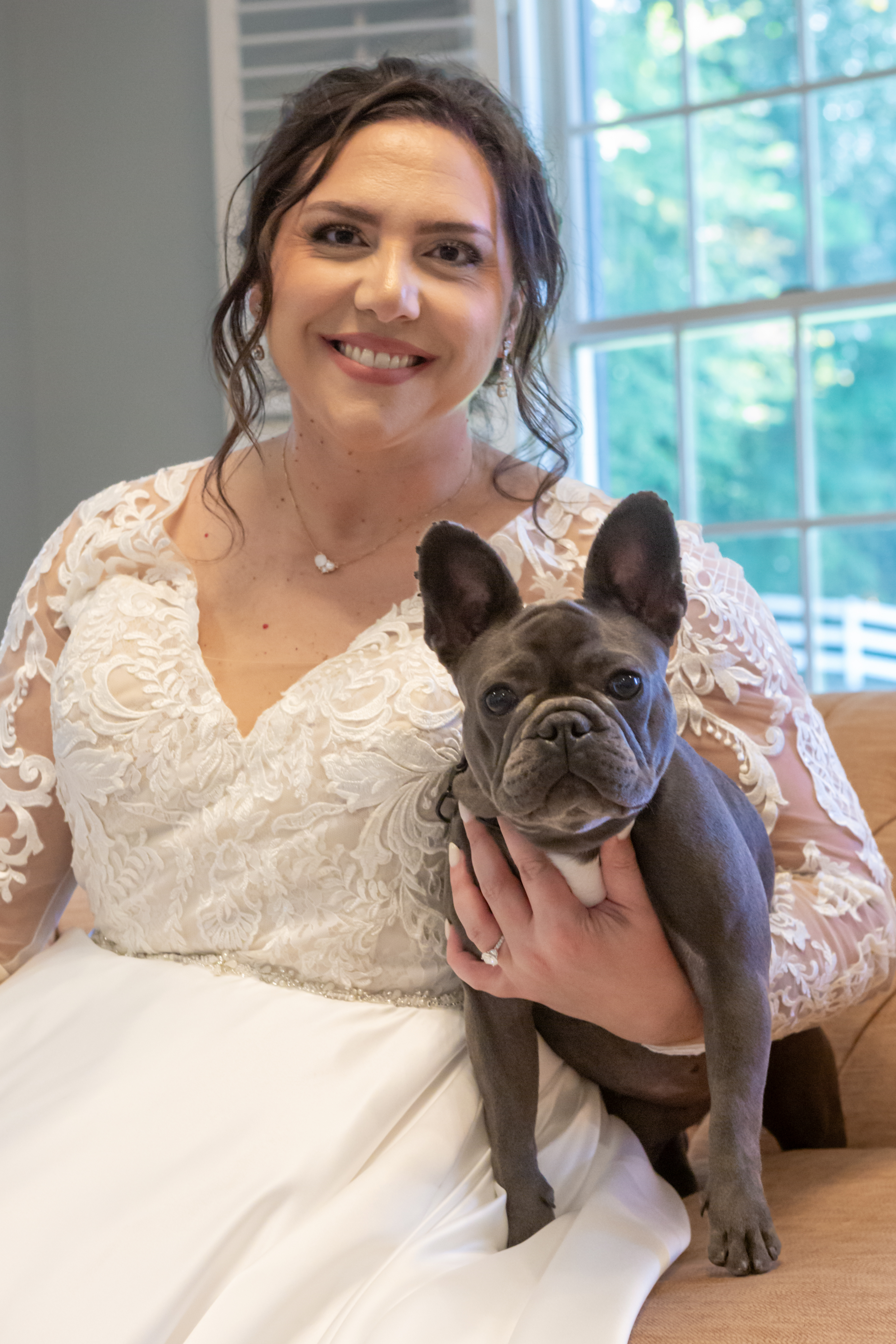 Katie Russo Pleasant Grove Farm bridal suite portrait photo